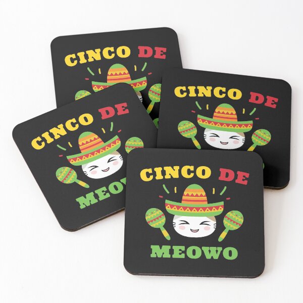 Item preview, Cinco de Meowo Kawaii Cat Cinco de Mayo designed and sold by EstelleStar.