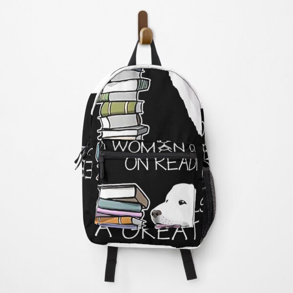 Item preview, A Woman Cannot Survive On Reading Alone Great Pyrenees Dog designed and sold by saigeorion.