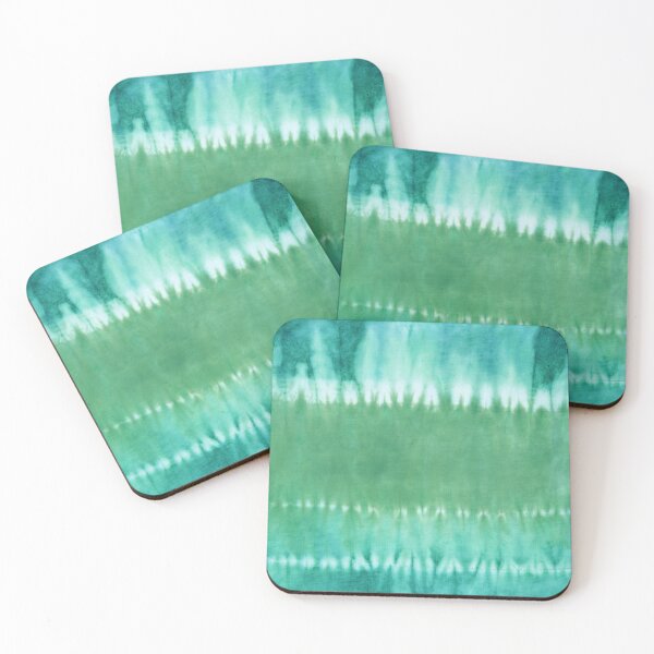 Artikelvorschau, Teal Bold Tie-Dye Stripes entworfen und verkauft von Carolina Diaz.