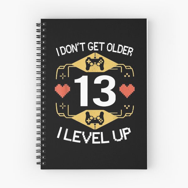 Item preview, I Don't Get Older I Level Up 13th Birthday Gamer 13 Year Old  designed and sold by saigeorion.
