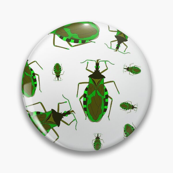 Item preview, Green-brown kissing bug designed and sold by LR-7.