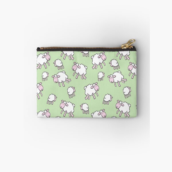 Item preview, Sheep Lamb Pattern Green designed and sold by karwilberevivalcollection.