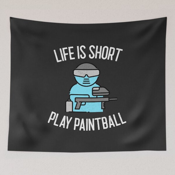 Item preview, Life Is Short Play Paintball Paintball Gift designed and sold by EricJP.