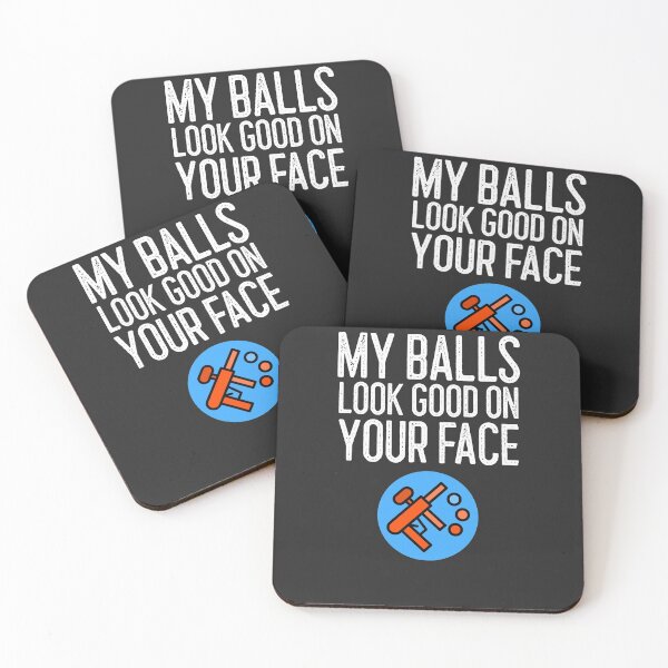 Item preview, My Balls Look Good On Your Face Paintball Gift designed and sold by EricJP.