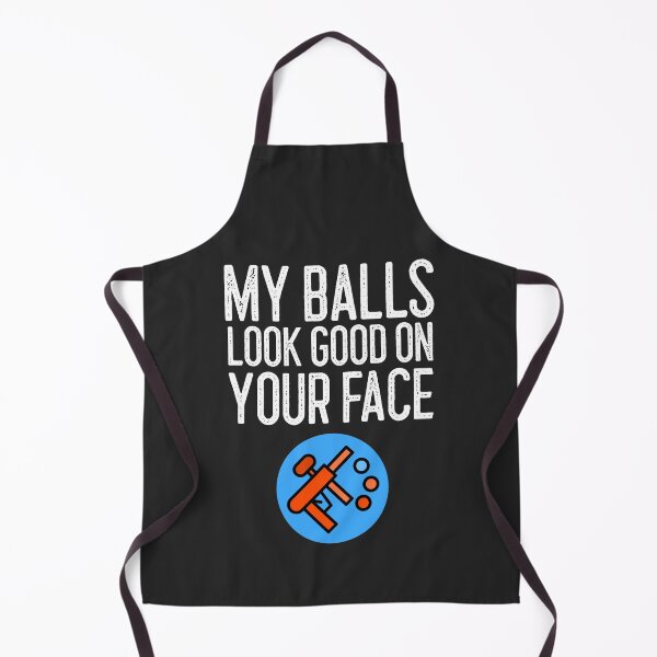 Item preview, My Balls Look Good On Your Face Paintball Gift designed and sold by EricJP.