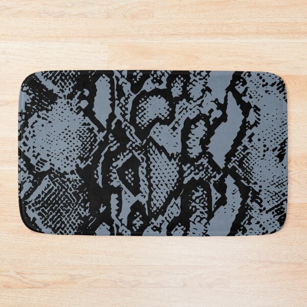 Item preview, Lightslategrey and Black Python Skin Design designed and sold by DesignFantazia.