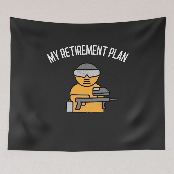 Item preview, My Retirement Plan Paintball Gift designed and sold by EricJP.