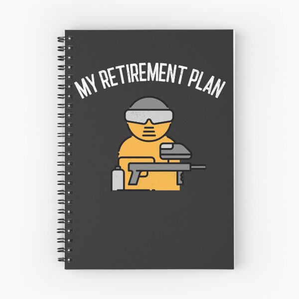 Item preview, My Retirement Plan Paintball Gift designed and sold by EricJP.