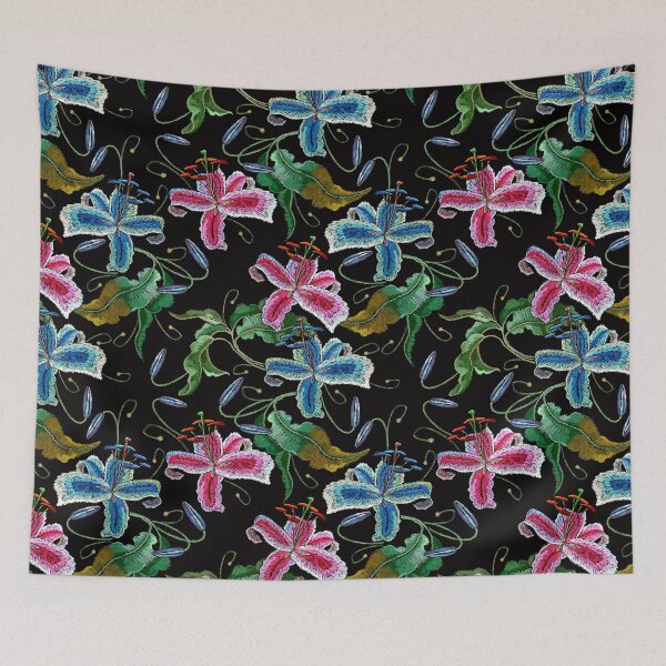 Item preview, Colorful tiger lilies designed and sold by matrioshka.