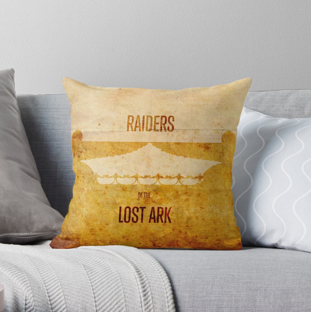Raiders (aged) Throw Pillow