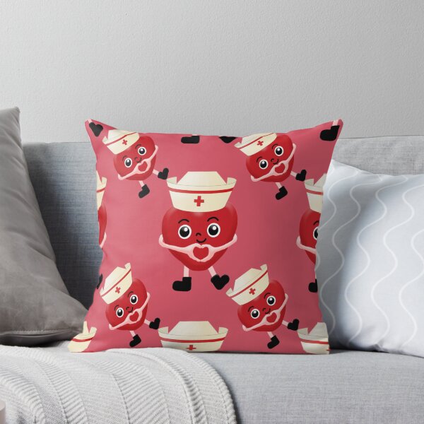 Item preview, Cardiac Nurse. Cute Nurse Seamless Pattern designed and sold by docferds.