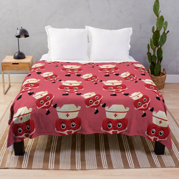 Item preview, Cardiac Nurse. Cute Nurse Seamless Pattern designed and sold by docferds.