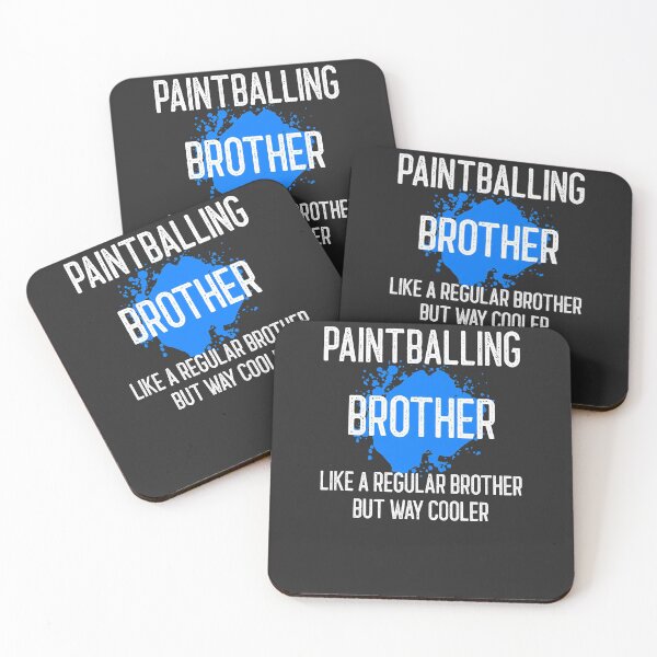 Item preview, Paintballing Brother Like A Regular Brother But Way Cooler Paintball Gift designed and sold by EricJP.