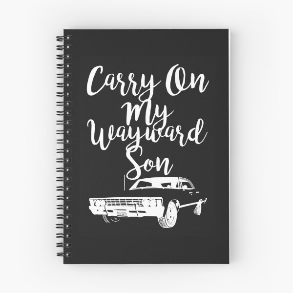 Item preview, Carry on my Wayward Son - Supernatural 1 designed and sold by ReinaMertz.