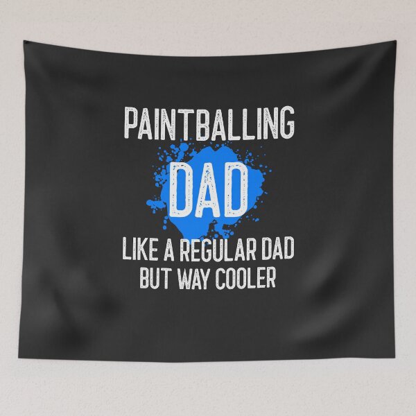Item preview, Paintballing Dad Like A Regular Dad But Way Cooler Paintball Gift designed and sold by EricJP.