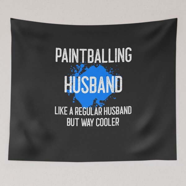 Item preview, Paintballing Husband Like A Regular Husband But Way Cooler Paintball Gift designed and sold by EricJP.