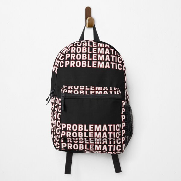 Item preview, Problematic text in red and white, repeat designed and sold by 10pmCreations.