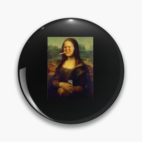 Item preview, Tammy Mona Lisa smoking T-shirt designed and sold by Lukifo-Vector.