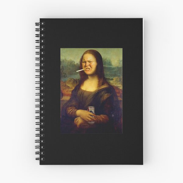 Item preview, Tammy Mona Lisa smoking T-shirt designed and sold by Lukifo-Vector.