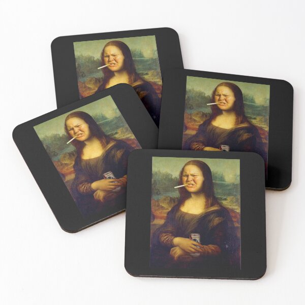 Item preview, Tammy Mona Lisa smoking T-shirt designed and sold by Lukifo-Vector.