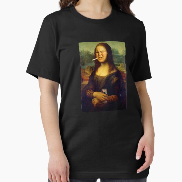 Artikel-Vorschau von Tammy Mona Lisa smoking T-shirt, designt und verkauft von Lukifo-Vector.