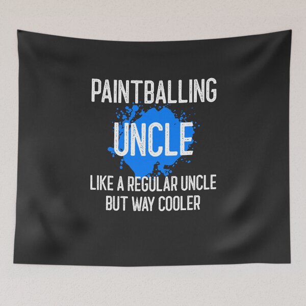 Item preview, Paintballing Uncle Like A Regular Uncle But Way Cooler Paintball Gift designed and sold by EricJP.