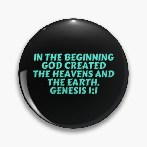 Item preview, Bible Verse Genesis 1:1 designed and sold by Prayingwarrior.