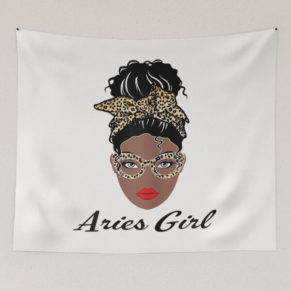 Item preview, Born In March 21 to April 19 Birthday Aries Girl T-Shirt designed and sold by Lukifo-Vector.