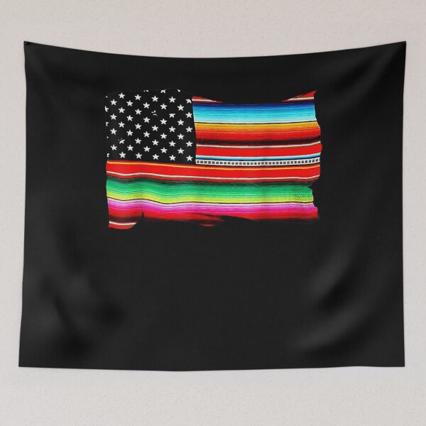 Item preview, Cross Culture OG Flag Chingon Chingasos Retro Vintage T-Shirt designed and sold by Lukifo-Vector.