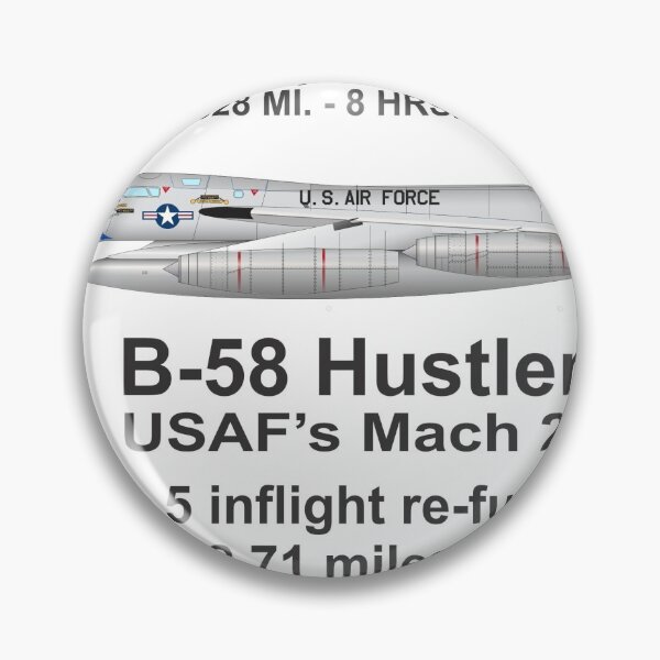 Item preview, B-58 Hustler Greased Lightning designed and sold by delphicfineart.
