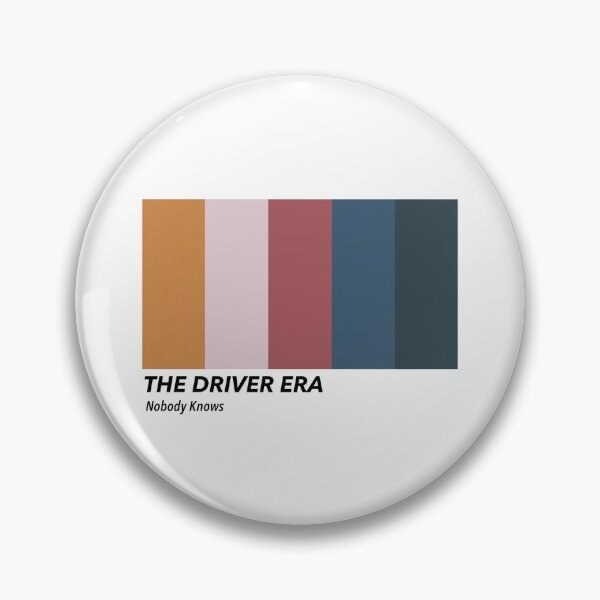Item preview, THE DRIVER ERA nobody knows color palette designed and sold by bee m.