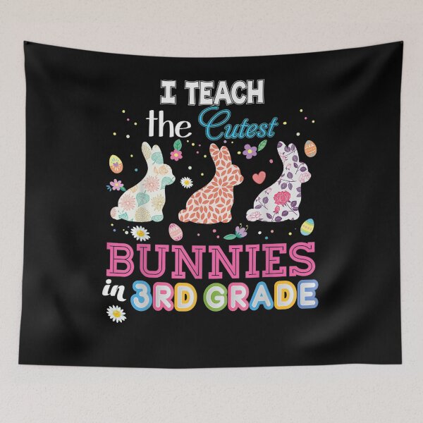 Item preview, I Teach The Cutest Bunnies In 3rd Grade Third Easter Peeps  designed and sold by saigeorion.