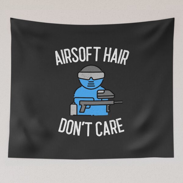 Item preview, Airsoft Hair Don't Care Airsoft Gift designed and sold by EricJP.
