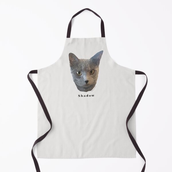 Item preview, Gray Cat Named Shadow designed and sold by buzzcutart.