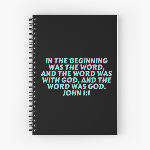 Item preview, Bible Verse John 1:1 designed and sold by Prayingwarrior.
