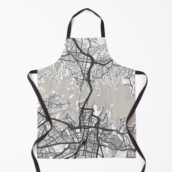Item preview, sydney street map graphic no. 2 designed and sold by nadia32.