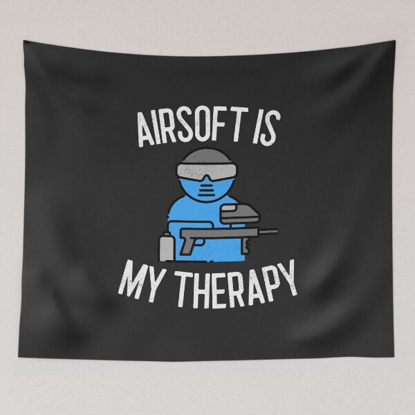 Item preview, Airsoft Is My Therapy Airsoft Gift designed and sold by EricJP.