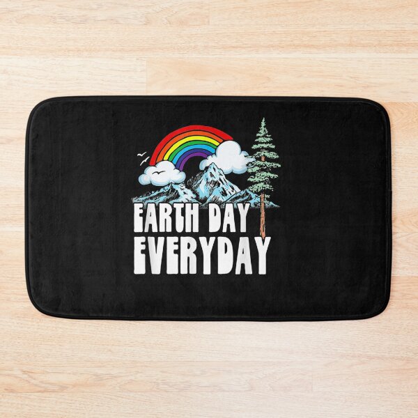 Item preview, Earth Day Every Day! Vintage Rainbow Nature & Outdoor Retro T-Shirt designed and sold by Lukifo-Vector.
