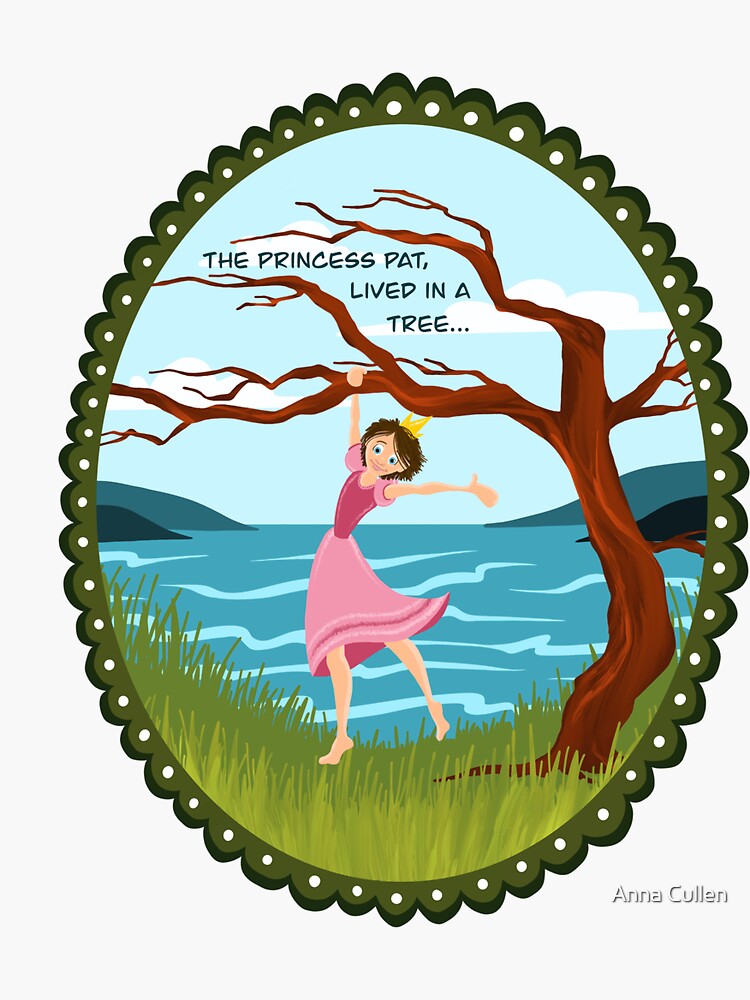 "Princess Pat (Camp Song Series)" Sticker for Sale by AnnaMCullen