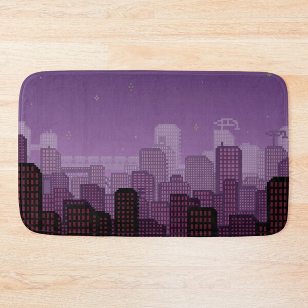 Item preview, Pixel City Purple designed and sold by SoulButler.