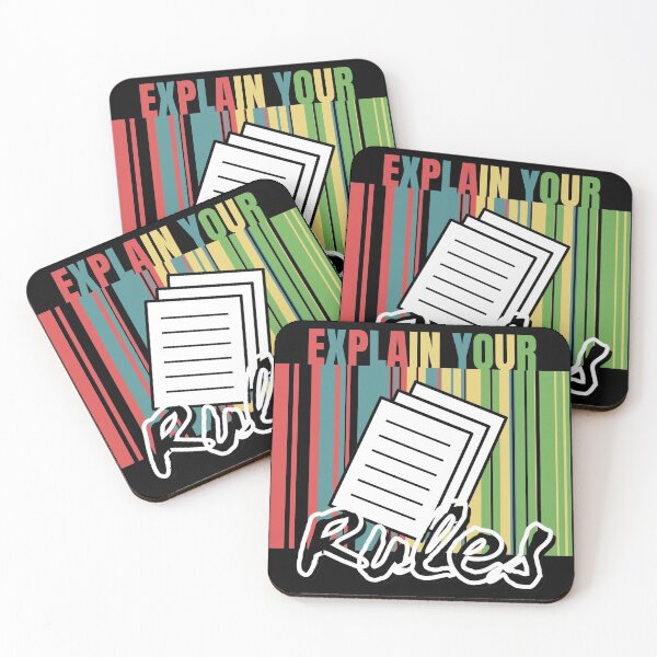 Item preview, Explain Your Rules designed and sold by Vibing-Right.