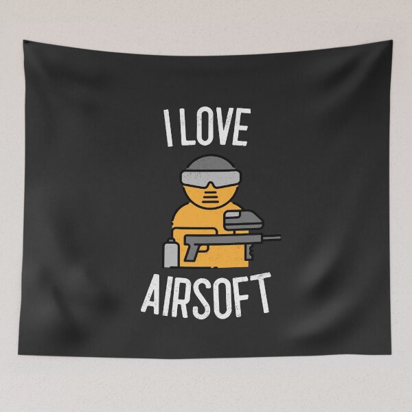 Item preview, I Love Airsoft Airsoft Gift designed and sold by EricJP.