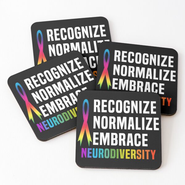 Item preview, Recognize Normalize Embrace Neurodiversity designed and sold by Placidobarbosa.