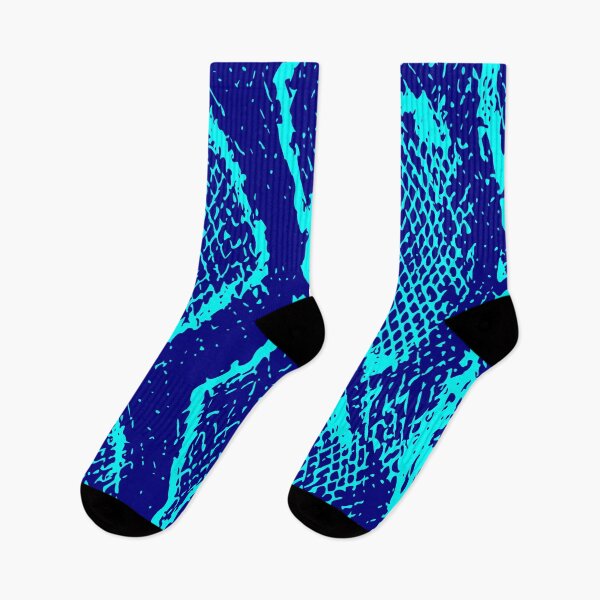 Item preview, Cyan and Blue Python Skin Design designed and sold by DesignFantazia.