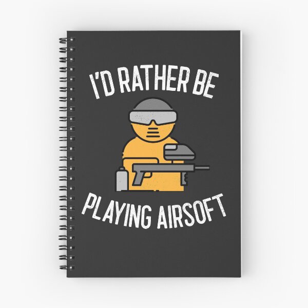 Item preview, I'd Rather Be Playing Airsoft Airsoft Gift designed and sold by EricJP.