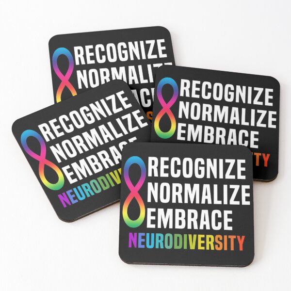 Item preview, Recognize Normalize Embrace Neurodiversity designed and sold by Placidobarbosa.