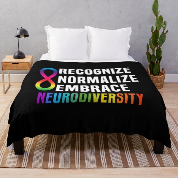 Item preview, Recognize Normalize Embrace Neurodiversity designed and sold by Placidobarbosa.