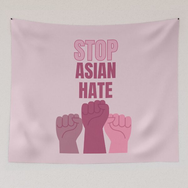 Item preview, Stop asian hate designed and sold by Nyanko-Sempai.