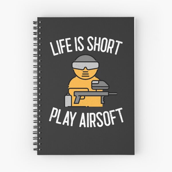 Item preview, Life Is Short Play Airsoft Airsoft Gift designed and sold by EricJP.