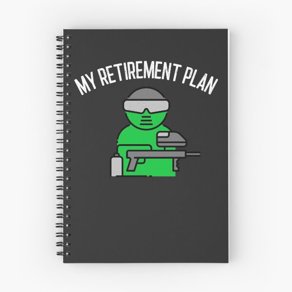 Item preview, My Retirement Plan Airsoft Gift designed and sold by EricJP.